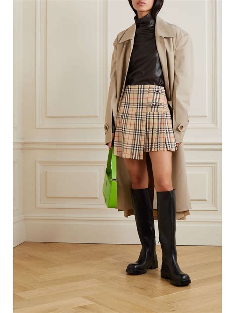 burberry skirt check 14|Burberry mini skirt.